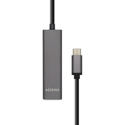 AISENS A109-0403 hub & concentrateur USB 3.2 Gen 1 (3.1 Gen 1) Type-C 5000 Mbit/s Anthracite