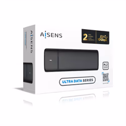 AISENS ASM2-001B Boîtier de disques de stockage Enceinte ssd Noir M.2 - Vue supplémentaire 4