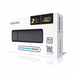 AISENS ASM2-001B Boîtier de disques de stockage Enceinte ssd Noir M.2 - Vue supplémentaire 5