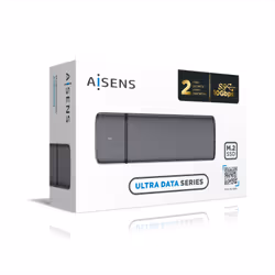 AISENS ASM2-002G Boîtier de disques de stockage Enceinte ssd Gris M.2 - Vue supplémentaire 4