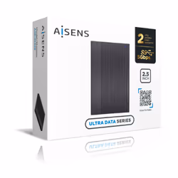 AISENS ASE-2532B Boîtier de disques de stockage Enceinte ssd Noir 2.5" - Vue supplémentaire 4