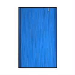 AISENS ASE-2525BLU, Enceinte ssd, 2.5", SATA, Série ATA II, Série ATA III, 5 Gbit/s, Connectivité USB, Bleu