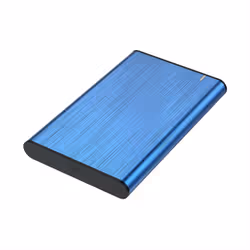 AISENS ASE-2525BLU Boîtier de disques de stockage Enceinte ssd Bleu 2.5"