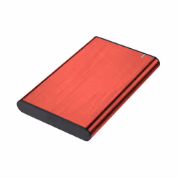AISENS ASE-2525RED Boîtier de disques de stockage Enceinte ssd Rouge 2.5"