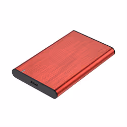 AISENS ASE-2525RED Boîtier de disques de stockage Enceinte ssd Rouge 2.5"