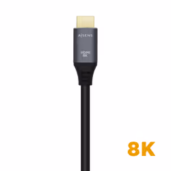 AISENS A150-0429 câble HDMI 3 m HDMI Type A (Standard) Noir, Gris - Vue supplémentaire 4