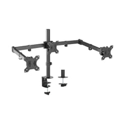 AISENS DT27TSR-061 support d'écran plat pour bureau 27" Noir