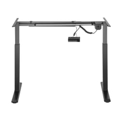 AISENS DF01B-079 Cadre de bureau Electrique 2 pieds Noir
