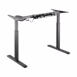 AISENS DF01B-079 Cadre de bureau Electrique 2 pieds Noir - Vue supplémentaire 4