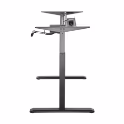AISENS DF01B-079 Cadre de bureau Electrique 2 pieds Noir - Vue supplémentaire 5