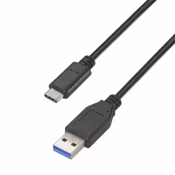 AISENS A107-0450 câble USB 1,5 m USB 3.2 Gen 2 (3.1 Gen 2) USB A USB C Noir
