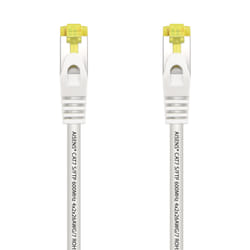 AISENS A146-0489 câble de réseau Blanc 0,5 m Cat7 S/FTP (S-STP)