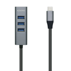 AISENS A109-0508 hub & concentrateur USB 3.2 Gen 1 (3.1 Gen 1) Type-C 5000 Mbit/s Gris