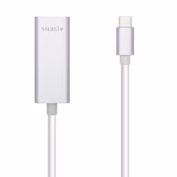 AISENS A109-0505, Avec fil, USB Type-C, Ethernet, 1000 Mbit/s