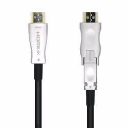 AISENS A148-0511, 20 m, HDMI Type A (Standard), HDMI Type D (Micro), Compatibilité 3D, 18 Gbit/s, Noir