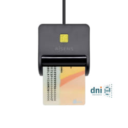 AISENS ASCR-SN01-BK lecteur de contrôle d'accès Lecteur de commande d'accès USB Noir