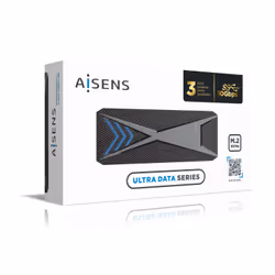 AISENS ASM2-RGB013B Boîtier de disques de stockage Enceinte ssd Noir M.2 - Vue supplémentaire 5