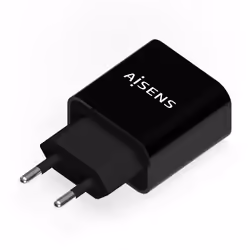 AISENS A110-0538 chargeur d'appareils mobiles Universel Noir Secteur Charge rapide Intérieure