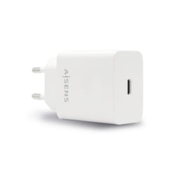 AISENS ASCH-1PD20-W chargeur d'appareils mobiles GPS, MP3, MP4, Téléphone portable, Smartphone, Tablette Blanc Secteur Intérieure