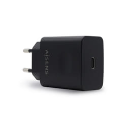 AISENS ASCH-1PD20-BK chargeur d'appareils mobiles GPS, MP3, MP4, Téléphone portable, Smartphone, Tablette Noir Secteur Intérieure