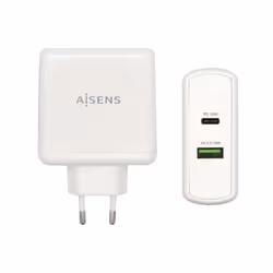 AISENS ASCH-2PD30QC-W, Intérieure, Secteur, 20 V, Blanc