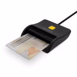 AISENS ASCR-SN03C-BK lecteur de contrôle d'accès Lecteur de commande d'accès USB Noir
