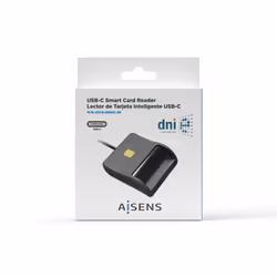 AISENS ASCR-SN03C-BK lecteur de contrôle d'accès Lecteur de commande d'accès USB Noir - Vue supplémentaire 6