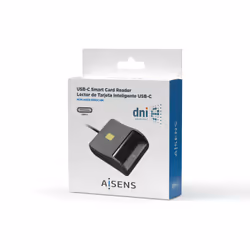 AISENS ASCR-SN03C-BK lecteur de contrôle d'accès Lecteur de commande d'accès USB Noir - Vue supplémentaire 7