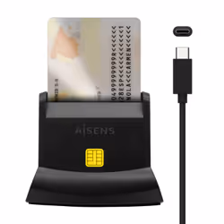 AISENS ASCR-SN04CSD-BK lecteur de contrôle d'accès Lecteur de commande d'accès USB Noir - Vue supplémentaire 5