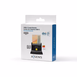 AISENS ASCR-SN04CSD-BK lecteur de contrôle d'accès Lecteur de commande d'accès USB Noir - Vue supplémentaire 7