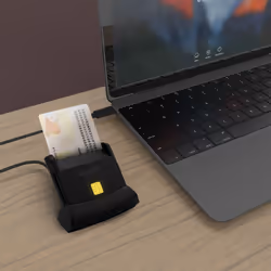 AISENS ASCR-SN04CSD-BK lecteur de contrôle d'accès Lecteur de commande d'accès USB Noir - Vue supplémentaire 8
