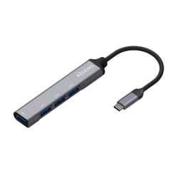 AISENS A109-0541 hub & concentrateur USB 3.2 Gen 1 (3.1 Gen 1) Type-C 5000 Mbit/s Gris