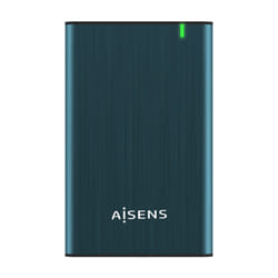 AISENS ASE-2525PB Boîtier de disques de stockage Boîtier HDD Marine 2.5"