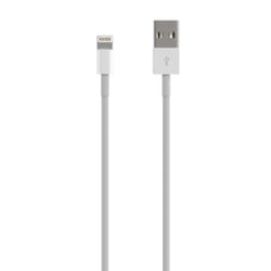 AISENS A102-0542 câble Lightning 0,5 m Blanc
