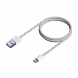 AISENS A102-0542 câble Lightning 0,5 m Blanc