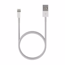 AISENS A102-0542 câble Lightning 0,5 m Blanc