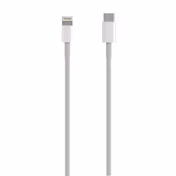 AISENS A102-0543, 0,5 m, Lightning, USB C, Mâle, Mâle, Blanc