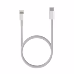 AISENS A102-0543 câble Lightning 0,5 m Blanc