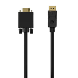 AISENS A125-0552 câble vidéo et adaptateur 1 m DisplayPort VGA (D-Sub)