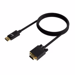 AISENS A125-0552 câble vidéo et adaptateur 1 m DisplayPort VGA (D-Sub)