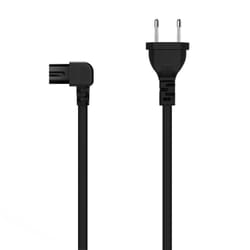 AISENS A132-0598 câble électrique Noir 1,8 m CEE7/16 Coupleur C7