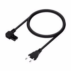 AISENS A132-0599 câble électrique Noir 3 m CEE7/16 Coupleur C7