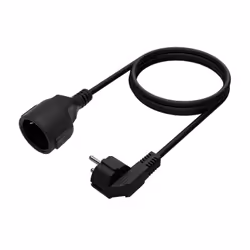 AISENS A132-0603 multiprise 10 m 1 sortie(s) CA Intérieure Noir