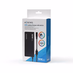 AISENS ASLC-90WAUTO-BK adaptateur de puissance & onduleur Intérieure 90 W Noir - Vue supplémentaire 7