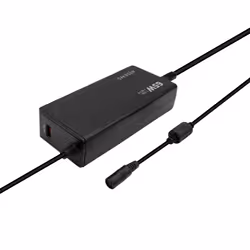 AISENS ASLC-65WAUTO-BK adaptateur de puissance & onduleur Intérieure 65 W Noir