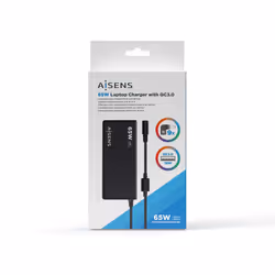 AISENS ASLC-65WAUTO-BK adaptateur de puissance & onduleur Intérieure 65 W Noir - Vue supplémentaire 6