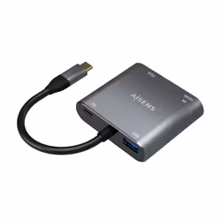 AISENS A109-0626 câble vidéo et adaptateur 0,15 m USB Type-C Gris