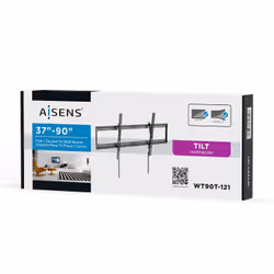 AISENS WT90T-121 support pour téléviseur 2,29 m (90") Noir - Vue supplémentaire 4