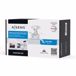 AISENS CP03TSR-129 support pour projecteurs Plafond Blanc - Vue supplémentaire 5
