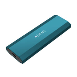 AISENS ASM2-019BLU Boîtier de disques de stockage Enceinte ssd Bleu M.2